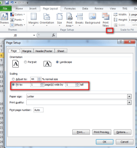 TM1Web PDF Scaling Fit To Page